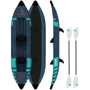 Wave Sups Wave Roamer Inflatable Kayak (PU-Stitch), 1-2-Person - Navy Size: 1 Navy 1 Wave Sups Wave Roamer Inflatable Kayak (PU-Stitch), 1-2-Person - Navy Size: 1 Navy 1