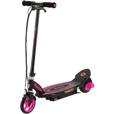 Razor PowerCore E90 Pink Electric Scooter For Kids Pink Razor PowerCore E90 Pink Electric Scooter For Kids Pink