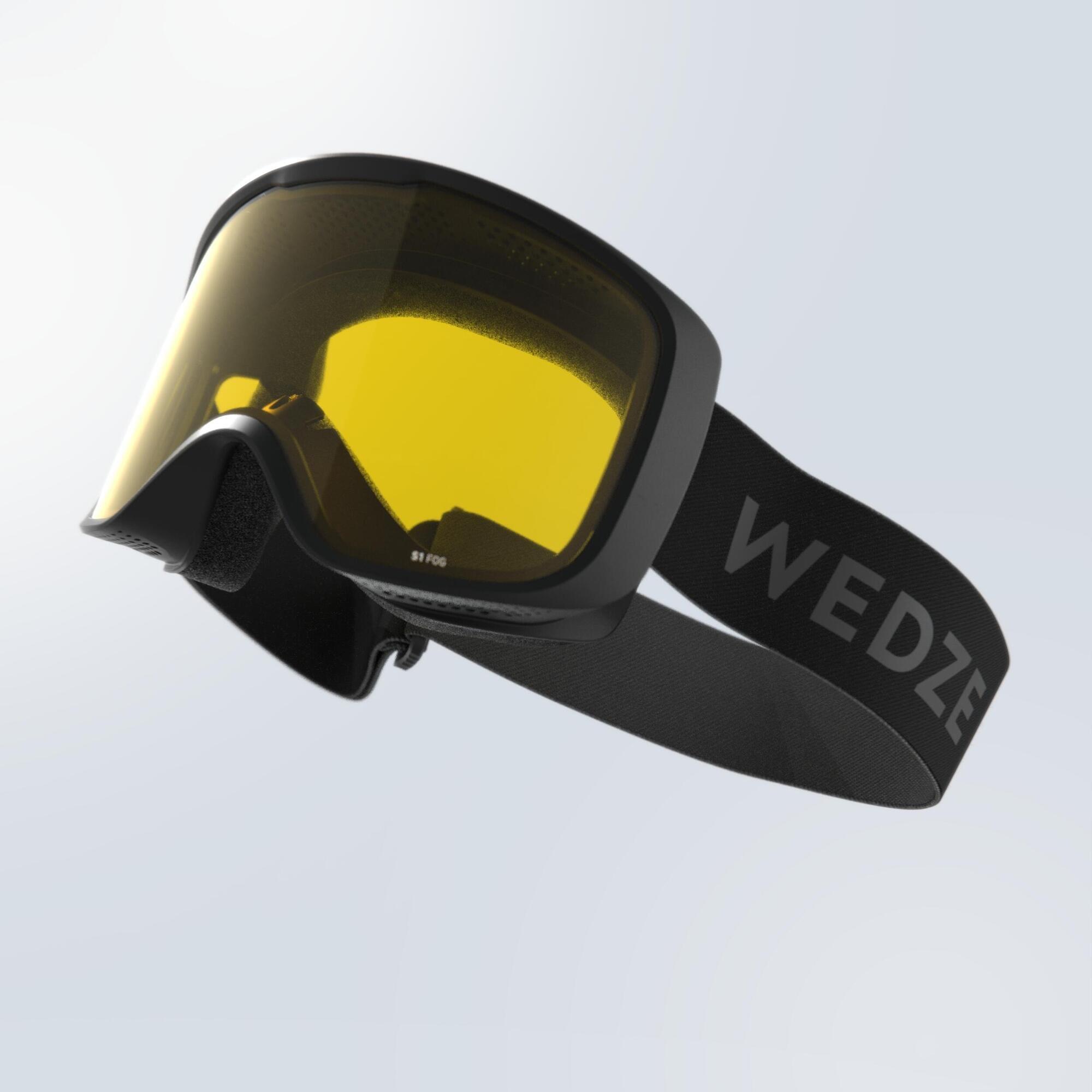 Wedze Decathlon Skiing And Boarding Goggles Bad Weather - G 100 S1