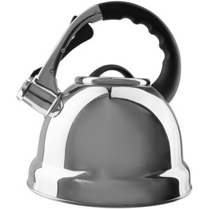 Orsina 3200ml Mirror Finish Whistling Kettle, Stainless Steel Stovetop Kettle With Whistle & Cool Touch Handle in Silver Silver Orsina 3200ml Mirror Finish Whistling Kettle, Stainless Steel Stovetop Kettle With Whistle & Cool Touch Handle in Silver Silver