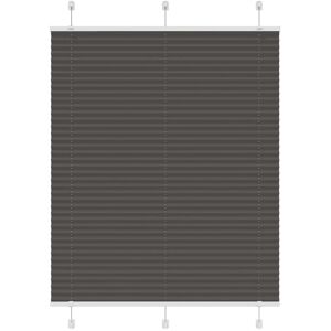 Berkfield Home Pleated Blind Black 110x150 cm Fabric Width 109.4 cm Polyester Black 110x150 cm Berkfield Home Pleated Blind Black 110x150 cm Fabric Width 109.4 cm Polyester Black 110x150 cm