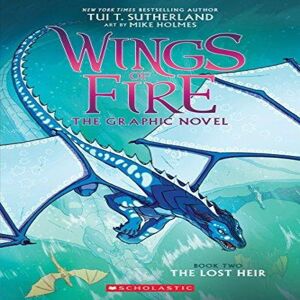 Tui T. Sutherland The Lost Heir (Wings of Fire Graphic Novel #2) Paperback Book Multicolor Tui T. Sutherland The Lost Heir (Wings of Fire Graphic Novel #2) Paperback Book Multicolor