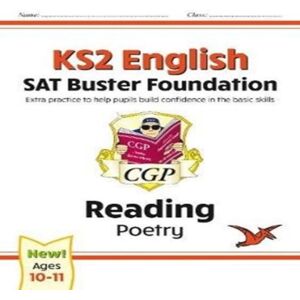 CGP Books KS2 English Reading SAT Buster Foundation: Poetry (for the 2025 tests) Paperback Book Multicolor CGP Books KS2 English Reading SAT Buster Foundation: Poetry (for the 2025 tests) Paperback Book Multicolor