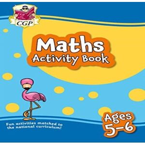 CGP Books Maths Activity Book for Ages 5-6 (Year 1) Paperback Multicolor CGP Books Maths Activity Book for Ages 5-6 (Year 1) Paperback Multicolor