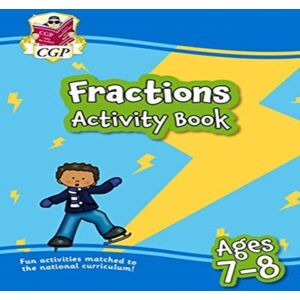 CGP Books Fractions Maths Activity Book for Ages 7-8 (Year 3) Paperback Multicolor CGP Books Fractions Maths Activity Book for Ages 7-8 (Year 3) Paperback Multicolor