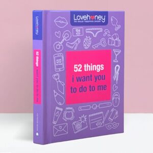 Boxer Gifts Lovehoney 52 Things I Want You To Do - Gift Book Multicolor Boxer Gifts Lovehoney 52 Things I Want You To Do - Gift Book Multicolor