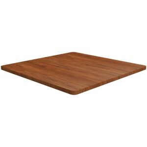 Berkfield Home Square Table Top Dark Brown 80x80x2.5cm Treated Solid Wood Oak Size: 80x80x2.5 cm Brown 80x80x2.5 cm Berkfield Home Square Table Top Dark Brown 80x80x2.5cm Treated Solid Wood Oak Size: 80x80x2.5 cm Brown 80x80x2.5 cm