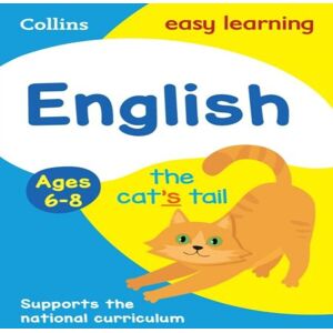 Collins Easy Learning English Ages 6-8 Paperback Book Multicolor Collins Easy Learning English Ages 6-8 Paperback Book Multicolor