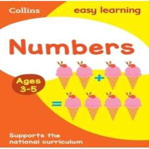 Collins Easy Learning Numbers Ages 3-5 Paperback Book Multicolor Collins Easy Learning Numbers Ages 3-5 Paperback Book Multicolor