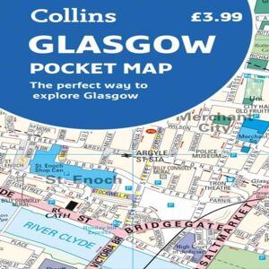 Collins Maps Glasgow Pocket Map Sheet map, folded Book Multicolor Collins Maps Glasgow Pocket Map Sheet map, folded Book Multicolor