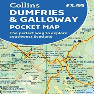 Collins Maps Dumfries & Galloway Pocket Map Sheet map, folded Book Multicolor Collins Maps Dumfries & Galloway Pocket Map Sheet map, folded Book Multicolor