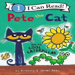James Dean Pete the Cat & the Cool Caterpillar Book Multicolor James Dean Pete the Cat & the Cool Caterpillar Book Multicolor