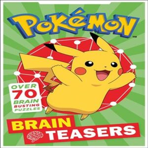 Pokemon Brain Teasers Paperback Book Multicolor Pokemon Brain Teasers Paperback Book Multicolor