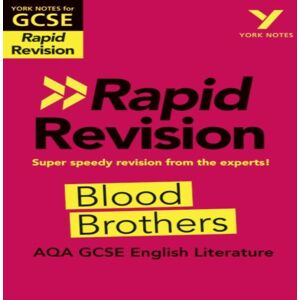 Emma Slater York Notes for AQA GCSE (9-1) Rapid Revision Guide: Blood Brothers - catch up, revise & be ready for the 2025 & 2026 exams Book Multicolor Emma Slater York Notes for AQA GCSE (9-1) Rapid Revision Guide: Blood Brothers - catch up, revise & be ready for the 2025 & 2026 exams Book Multicolor