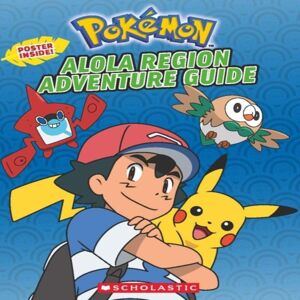 Simcha Whitehill POKEMON: Alola Region Adventure Guide Paperback Book Multicolor Simcha Whitehill POKEMON: Alola Region Adventure Guide Paperback Book Multicolor