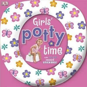 DK Girls' Potty Time Board book Book Multicolor DK Girls' Potty Time Board book Book Multicolor