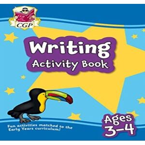CGP Books Writing Activity Book for Ages 3-4 (Preschool) Paperback Multicolor CGP Books Writing Activity Book for Ages 3-4 (Preschool) Paperback Multicolor