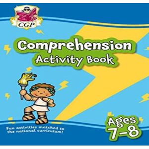 CGP Books English Comprehension Activity Book for Ages 7-8 (Year 3) Paperback Multicolor CGP Books English Comprehension Activity Book for Ages 7-8 (Year 3) Paperback Multicolor