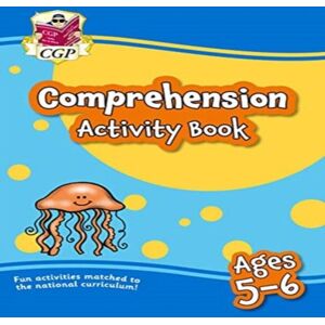 CGP Books English Comprehension Activity Book for Ages 5-6 (Year 1) Paperback Multicolor CGP Books English Comprehension Activity Book for Ages 5-6 (Year 1) Paperback Multicolor