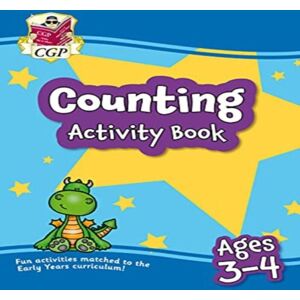 CGP Books Counting Activity Book for Ages 3-4 (Preschool) Paperback Multicolor CGP Books Counting Activity Book for Ages 3-4 (Preschool) Paperback Multicolor