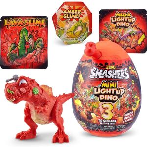 ZURU Smashers Red Mini Light Up Dino Egg