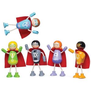 Tidlo Superhero Figure Pack