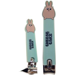 Cheesecake Nail Clipper Duo Pack - Blue Bunny Blue Cheesecake Nail Clipper Duo Pack - Blue Bunny Blue