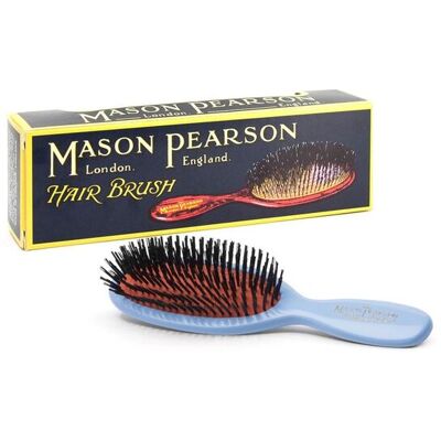 Mason Pearson - Pure Boar Bristle Pocket Brush Blue - Hair Brush Mason Pearson - Pure Boar Bristle Pocket Brush Blue - Hair Brush