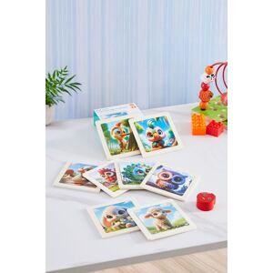 H&O Direct Wooden Toddler Animals Cognitive Jigsaw Puzzle Set Multicolor H&O Direct Wooden Toddler Animals Cognitive Jigsaw Puzzle Set Multicolor