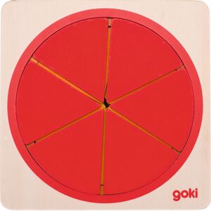 Goki Wooden 21 Piece 6 Layered Puzzle Circle Size: 1 Pack Multicolor 1 Pack Goki Wooden 21 Piece 6 Layered Puzzle Circle Size: 1 Pack Multicolor 1 Pack