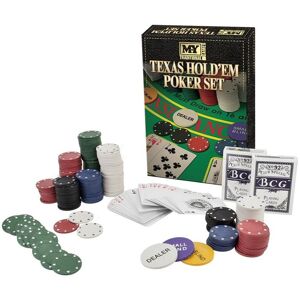 MY M.Y Texas Hold'Em Poker Set Multicolor MY M.Y Texas Hold'Em Poker Set Multicolor