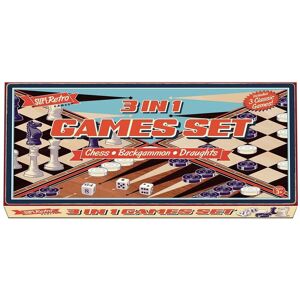 Superetro 3 In 1 Games Set Multicolor Superetro 3 In 1 Games Set Multicolor