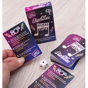 Boxer Gifts Eighties Edition Guess That Tune - Music Trivia Game in Clear Clear Boxer Gifts Eighties Edition Guess That Tune - Music Trivia Game in Clear Clear