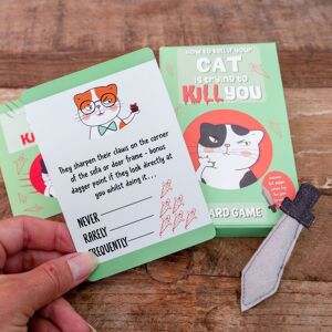 Boxer Gifts Is Your Cat Trying to Kill You - Card Game in Clear Clear Boxer Gifts Is Your Cat Trying to Kill You - Card Game in Clear Clear