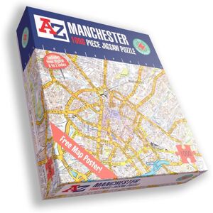 All jigsaw Puzzles A-Z Map of Manchester 1000 Piece Jigsaw Multicolor All jigsaw Puzzles A-Z Map of Manchester 1000 Piece Jigsaw Multicolor