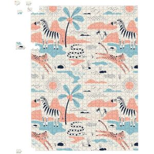 Warren Reed - Designer Wild Savannah Park Jigsaw Puzzle in Pink Size: 500 Piece Pink 500 Piece Warren Reed - Designer Wild Savannah Park Jigsaw Puzzle in Pink Size: 500 Piece Pink 500 Piece