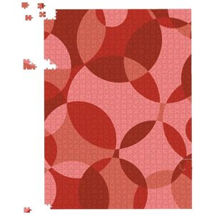 Warren Reed - Designer Red Circle Pattern Jigsaw Puzzle Size: 1000 Pieces Red 1000 Pieces Warren Reed - Designer Red Circle Pattern Jigsaw Puzzle Size: 1000 Pieces Red 1000 Pieces