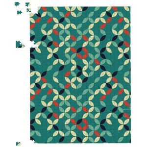 Warren Reed - Designer Geometric Pattern Design Jigsaw Puzzle in Green Size: 1000 Pieces Green 1000 Pieces Warren Reed - Designer Geometric Pattern Design Jigsaw Puzzle in Green Size: 1000 Pieces Green 1000 Pieces