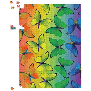 Warren Reed - Designer Multicoloured Butterfly Pattern Jigsaw Puzzle in Green Size: 500 Piece Green 500 Piece Warren Reed - Designer Multicoloured Butterfly Pattern Jigsaw Puzzle in Green Size: 500 Piece Green 500 Piece