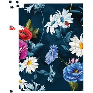 Warren Reed - Designer Poppy Flowers With Chamomile Jigsaw Puzzle in Blue Size: 1000 Pieces Blue 1000 Pieces Warren Reed - Designer Poppy Flowers With Chamomile Jigsaw Puzzle in Blue Size: 1000 Pieces Blue 1000 Pieces