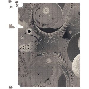 Warren Reed - Designer Abstract Moon Shapes Jigsaw Puzzle in Grey Size: 1000 Pieces Grey 1000 Pieces Warren Reed - Designer Abstract Moon Shapes Jigsaw Puzzle in Grey Size: 1000 Pieces Grey 1000 Pieces