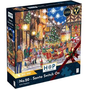The House Of Puzzles No.20 - Santa Switch On BIG 500 Piece Jigsaw Puzzle Multicolor 500 Piece The House Of Puzzles No.20 - Santa Switch On BIG 500 Piece Jigsaw Puzzle Multicolor 500 Piece