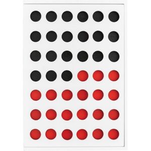 XD Design Connect four Wooden Board Game in White White XD Design Connect four Wooden Board Game in White White