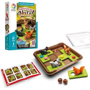 smart games Squirrels Go Nuts Compact Game Multicolor smart games Squirrels Go Nuts Compact Game Multicolor