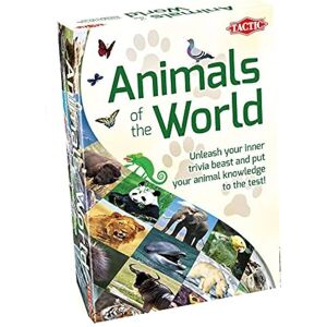 Tactic Games Animals Of The World Card Game Multicolor Tactic Games Animals Of The World Card Game Multicolor