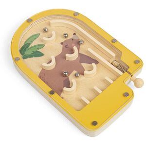 Bigjigs Toys Pinball Game (Bear) - Mini Wooden Animal Game, Pocket Money Gifts Multicolor Bigjigs Toys Pinball Game (Bear) - Mini Wooden Animal Game, Pocket Money Gifts Multicolor