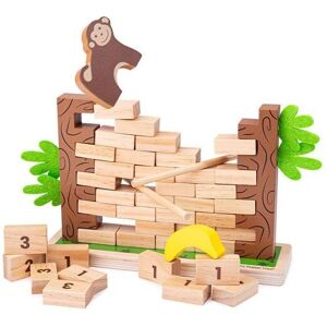 Bigjigs Toys Jungle Crash Game in Beige Beige Bigjigs Toys Jungle Crash Game in Beige Beige