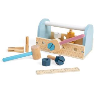 Bigjigs Toys My First Tool Box - 12 Piece Tool Set for 18+ Months Multicolor Bigjigs Toys My First Tool Box - 12 Piece Tool Set for 18+ Months Multicolor