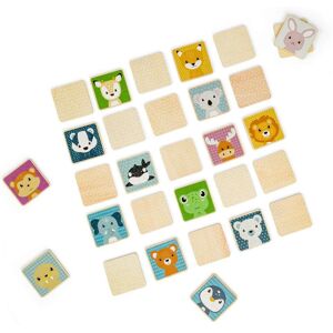 Bigjigs Toys Animal Match - 30 Piece Wooden Animals Pairing Game Multicolor Bigjigs Toys Animal Match - 30 Piece Wooden Animals Pairing Game Multicolor