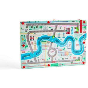 Bigjigs Toys London Maze Puzzle - Magnetic Mazes For Toddlers & Kids in Blue Blue Bigjigs Toys London Maze Puzzle - Magnetic Mazes For Toddlers & Kids in Blue Blue